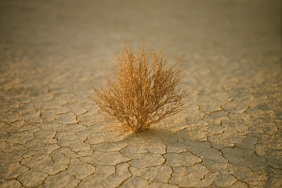 Desert Bush Serenity