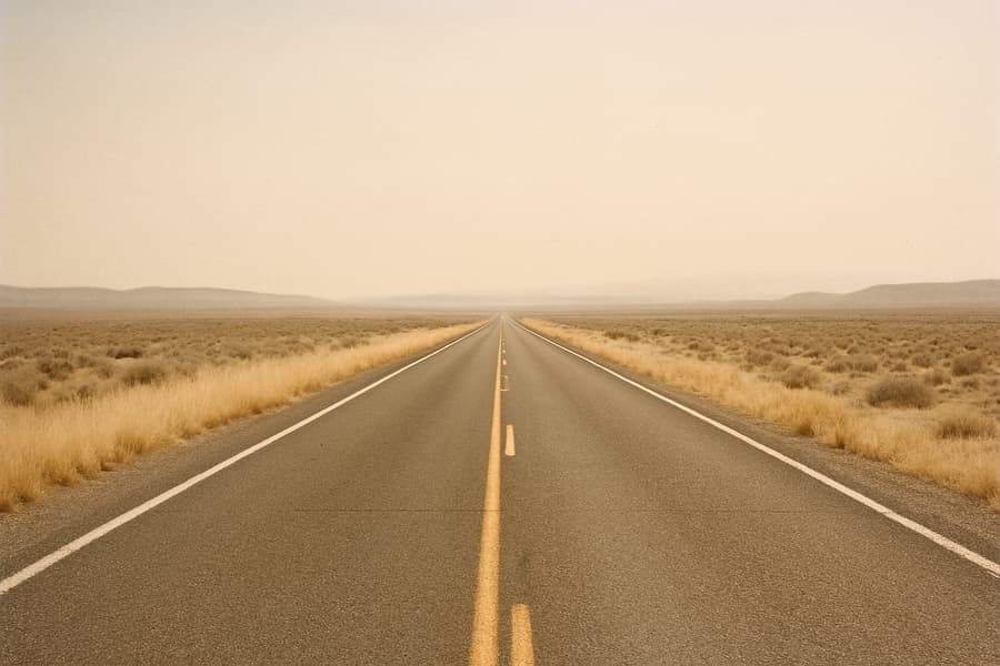 Desert Road Horizon