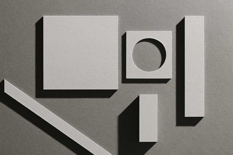 Abstract Paper Shadows