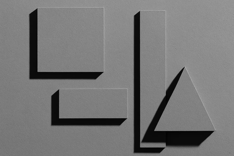 Abstract Paper Shadows